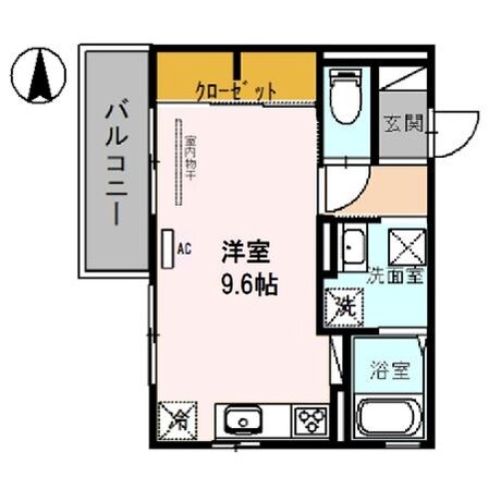 和歌山市駅 徒歩12分 3階の物件間取画像